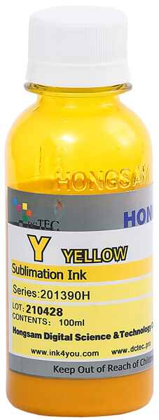 Сублимационные чернила - Yellow (жёлтый) 100 мл